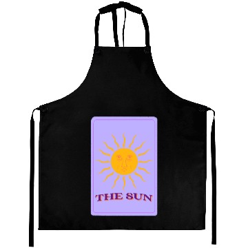 Discover The Sun, Aesthetic Tarot Cards Aprons