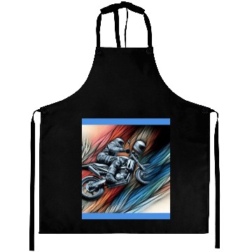 Discover motorcycle man Aprons