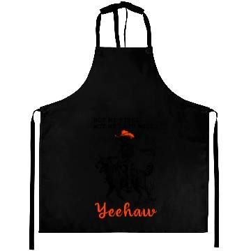 Discover Not My First Not My Last Rodeo Yeehaw Skeleton Aprons