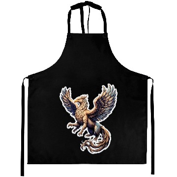 Discover Celestial Griffin Soars Aprons