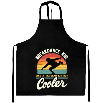 Discover Breakdance Kid Breakdancer Retro Dance B-boys Aprons