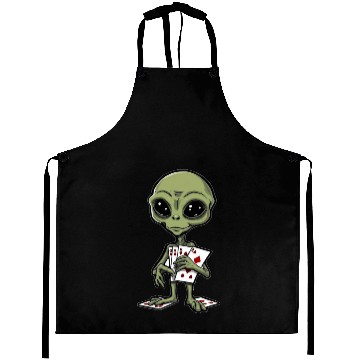 Discover Alien Cards 1 Aprons