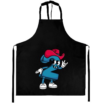 Discover Number Two Cowboy Runner Up with Attitude Aprons