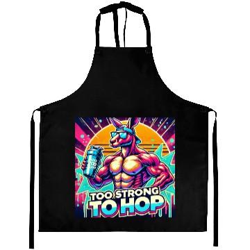 Discover Retro Muscle Kangaroo Aprons
