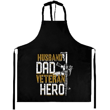 Discover Dysfunctional Veteran Husband Dad Veteran Hero Aprons