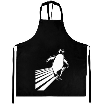 Discover Penguin Stride Running Jogging Adventure Aprons