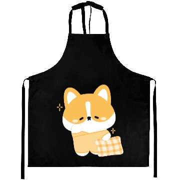 Discover Sleepy Corgi Aprons