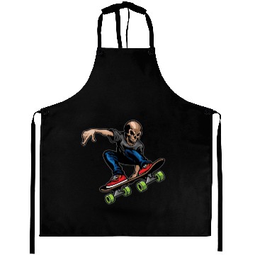 Discover skleton ride on skateboard Aprons