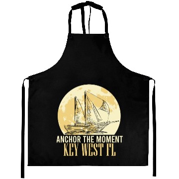 Discover Florida ANCHOR THE MOMENT KEY-WEST, FL Aprons