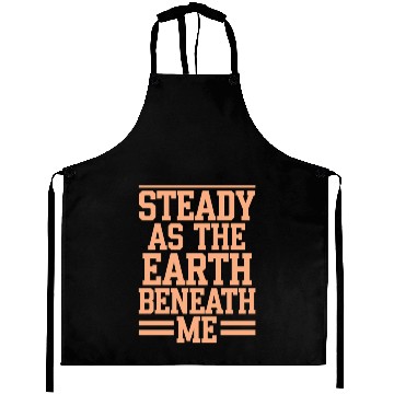 Discover Steady As The Earth Beneath Me Taurus Zodiac Aprons
