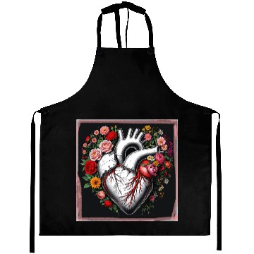 Discover Flower Heart Spring by Tobe Fonseca Aprons