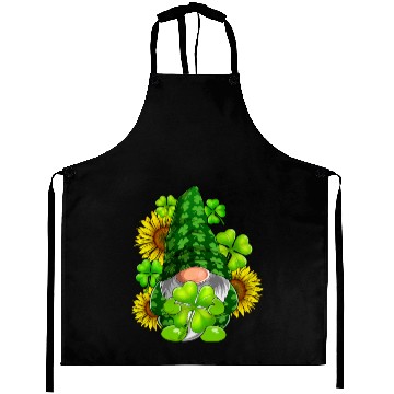 Discover Cute Gnome Sunflower Happy St Patricks Day Aprons