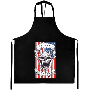 Discover US Army Veteran Skull Aprons