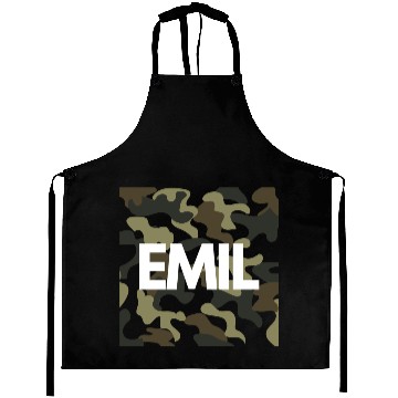 Discover Emil Name Aprons Men Good Quality Camouflage