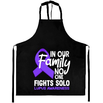 Discover In Our Family No One Fights Solo Lupus Awareness Aprons