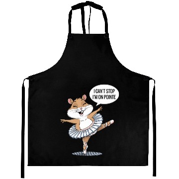Discover Hamster Ballet I Can't Stop I'm On Pointe Aprons