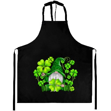 Discover Gnome Tie Dye Shamrock Clover St Patricks Day Aprons