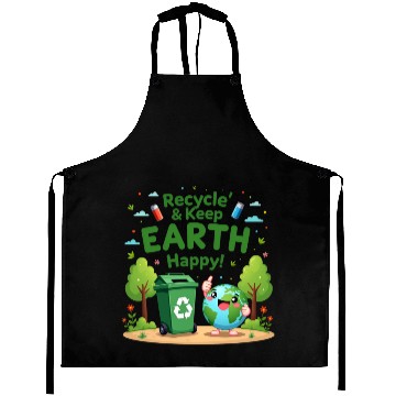 Discover ecycle & Keep Earth Happy Aprons