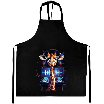 Discover DJ Giraffe: Vibrant Beats Aprons