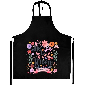 Discover He Is Risen Aprons