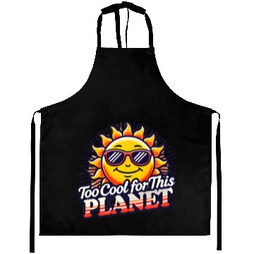 Discover Too Cool for This Planet – Retro Sun Aprons