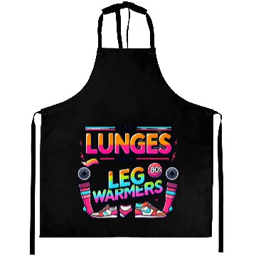Discover Lunges And Leg Warmers 80s Aerobics Aprons