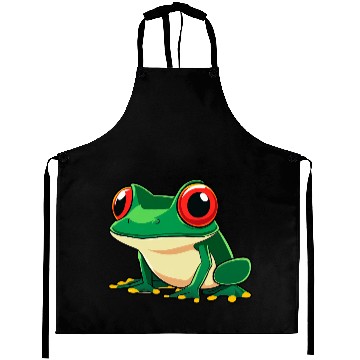 Discover Little green frog Aprons