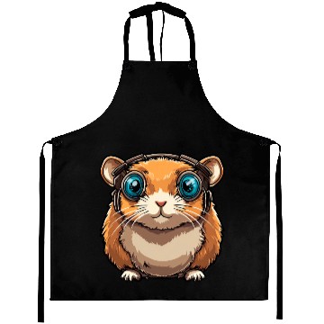 Discover Cyborg Hamster Aprons