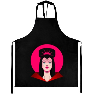 Discover Cyberpunk Princess – Futuristic Sci-Fi Royalty Aprons
