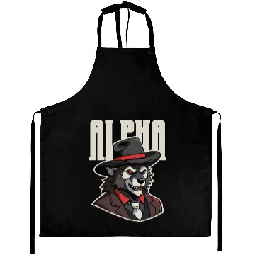 Discover Alpha Wolf – No Beta Behavior Aprons