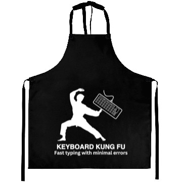 Discover KEYBOARD KUNG FU Aprons