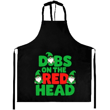 Discover Dibs on The Red Head Irish Gnomes St Patrick's Day Aprons