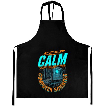Discover Keep Calm And Trust Theoretical Computer Scientist Aprons