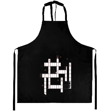 Discover Preppy Crossword Aprons – Stylish & Fun Word Puzzl