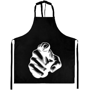 Discover Classic Hand Position Precise Index Finger Gesture Aprons