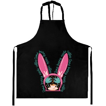 Discover Easter bunny coffee lover Aprons gift
