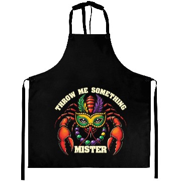 Discover Mardi Gras Throw Me Something Mister Aprons