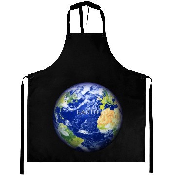 Discover Planet Earth – Realistic Globe Environmental Art Aprons
