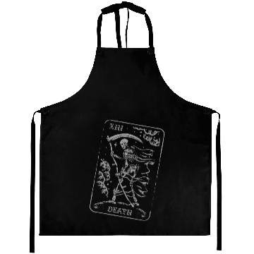 Discover XIII Death Tarot Card Aprons