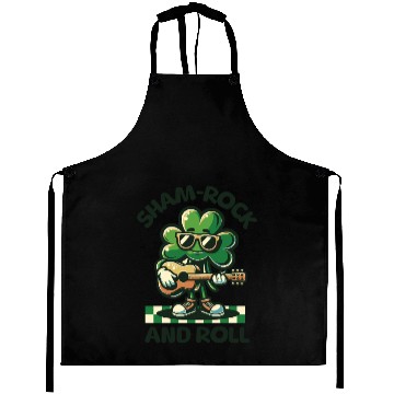 Discover Sham-Rock and Roll Aprons