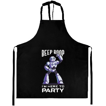 Discover AI Robotics Geek Tech Humor Robot Aprons