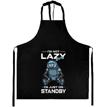 Discover AI Robotics Geek Tech Humor Robot Aprons