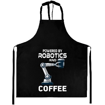 Discover AI Robotics Geek Tech Humor Robot Aprons