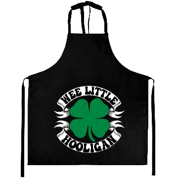 Discover Wee Little Hooligan Cute St. Patrick's Day Irish S Aprons
