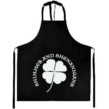Discover Shimmer and Shenanigans Large Clove Design Aprons