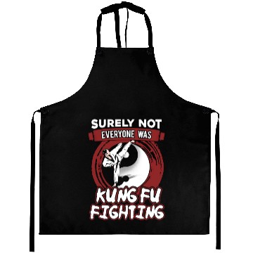 Discover Surely Not Everyone Was Kungfu Fighting Aprons