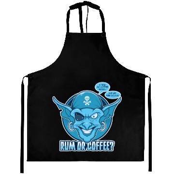 Discover Rum or Coffee Aprons