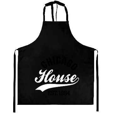 Discover Vintage Chicago House Est 1984 House Party DjIdea Aprons