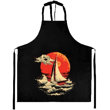 Discover Sailing 90s Look Aprons