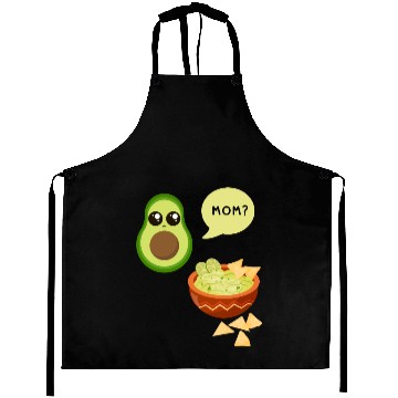 Discover Avocado Guacamole Mom funny Aprons